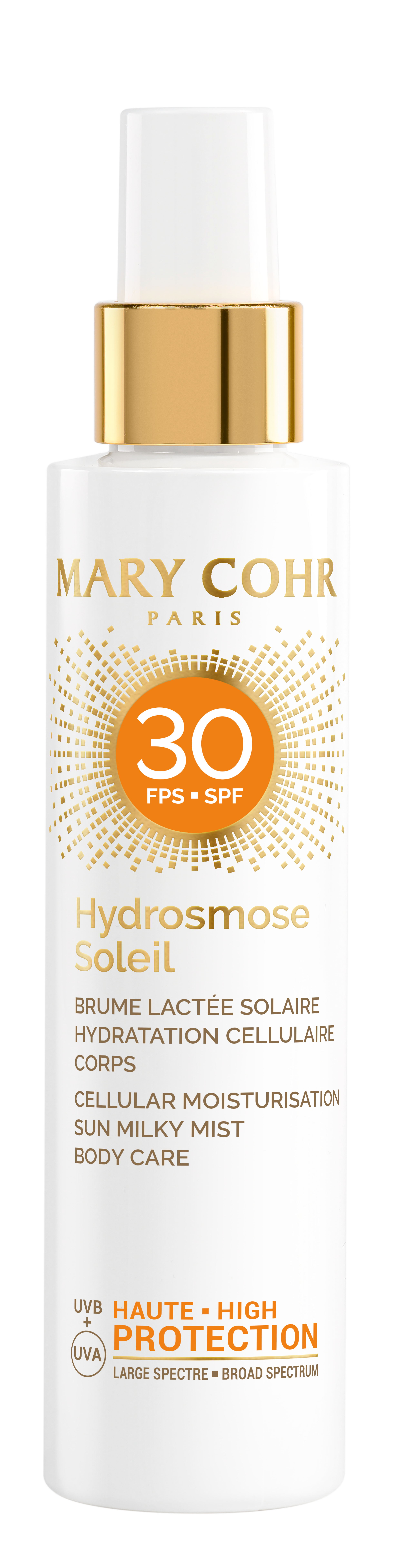 Hydrosmose telový mist SPF 30